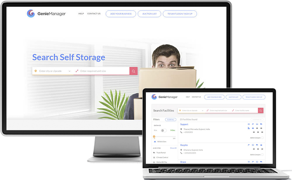 Storage Space CRM & Marketplace