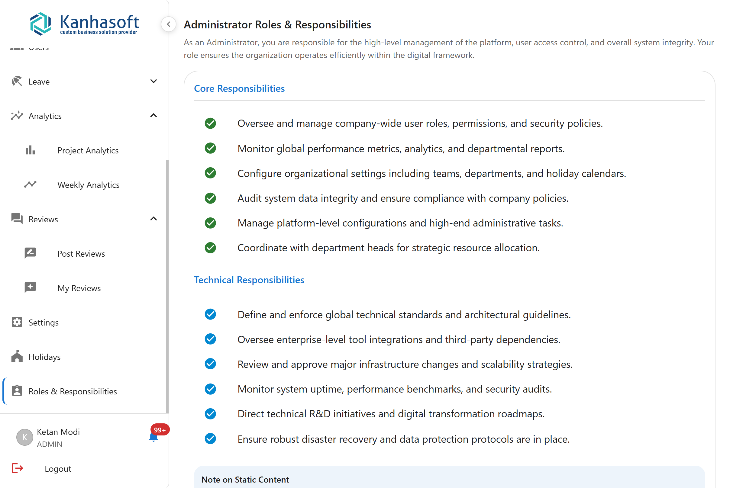 Daily Reporting Platform 8