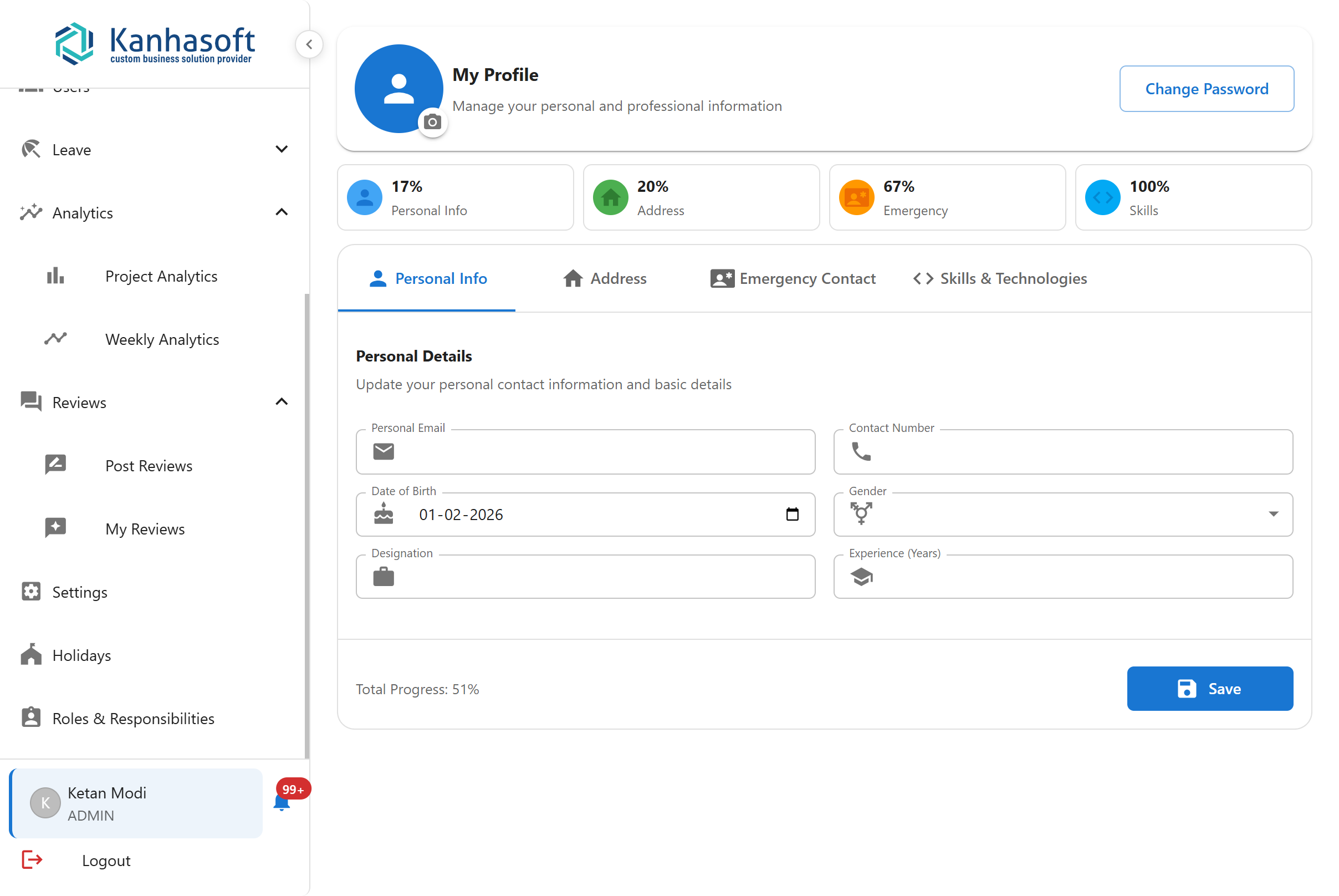 Daily Reporting Platform 8