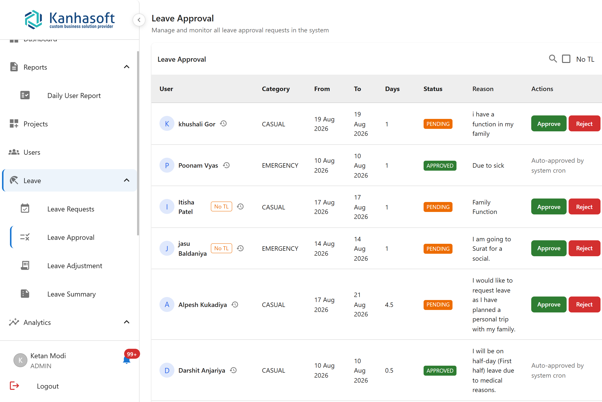 Daily Reporting Platform 4