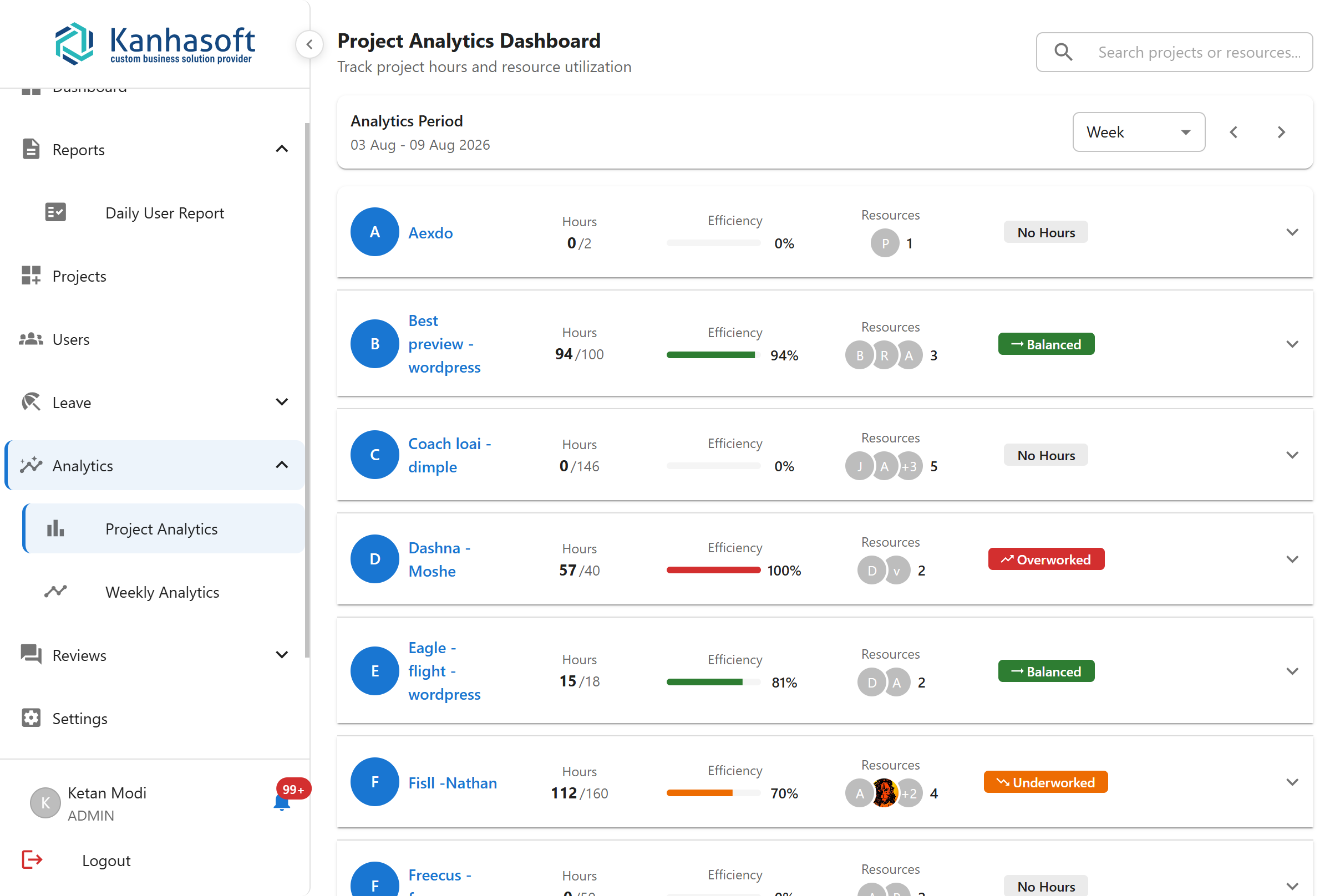 Daily Reporting Platform 7