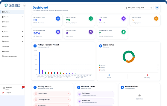 Custom Workforce Management & Daily Reporting Platform