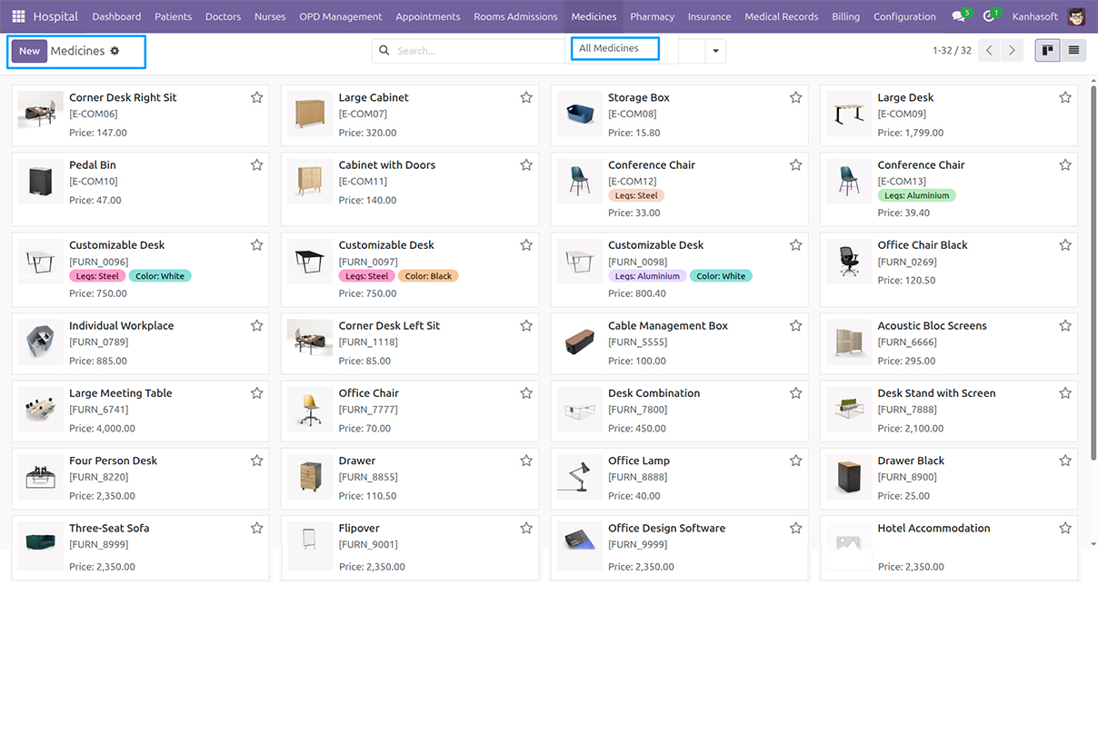 Odoo Hospital Management 2