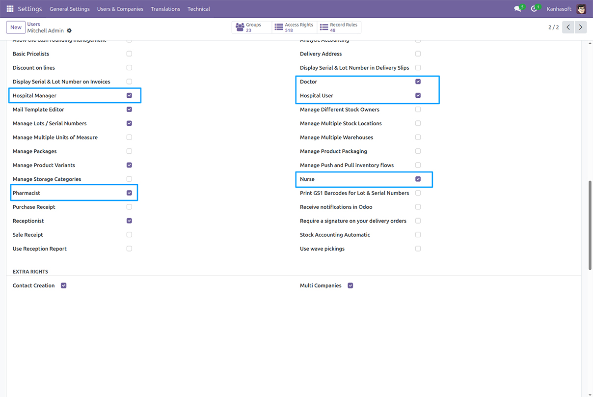 Odoo Hospital Management 3
