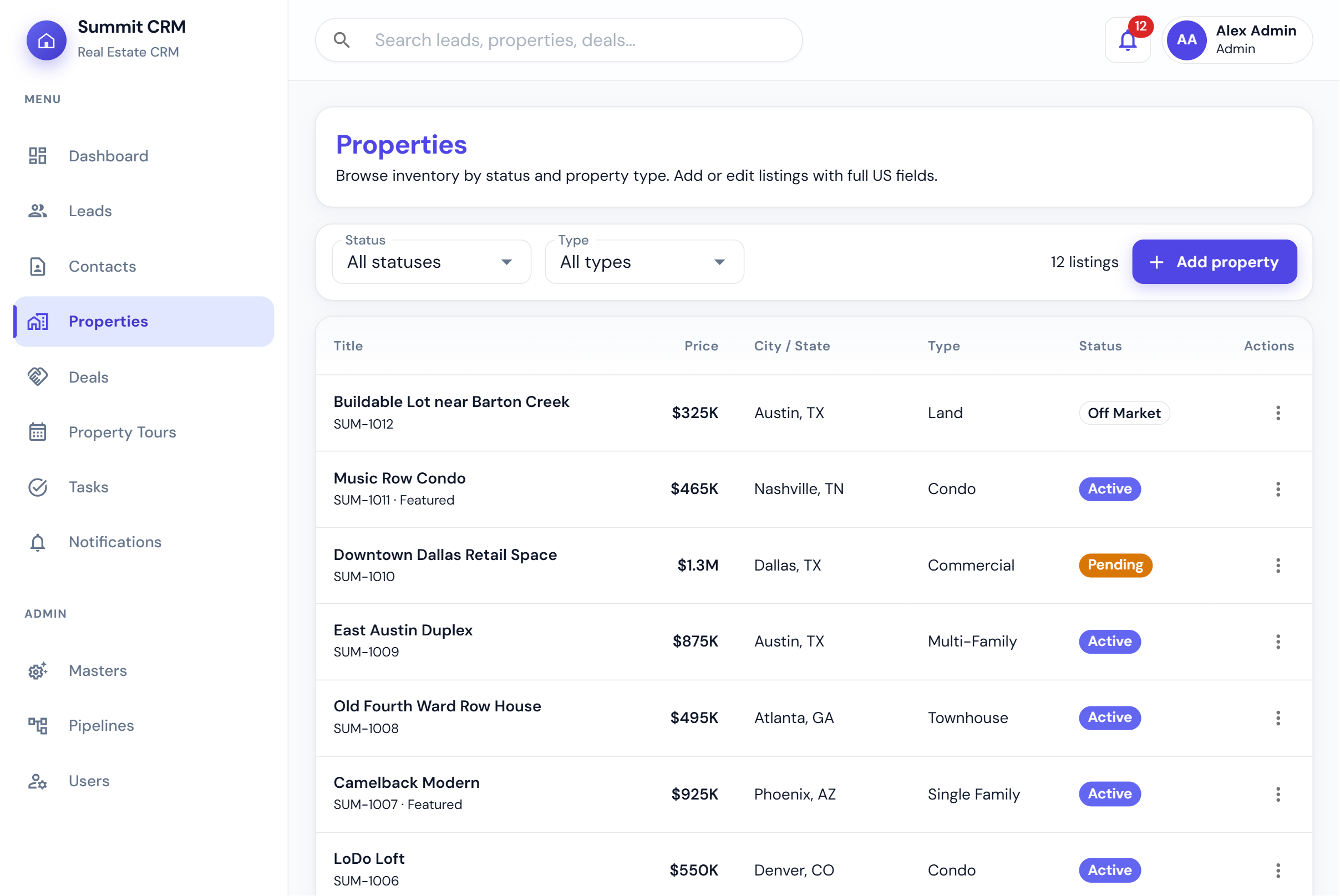 Real Estate CRM 4