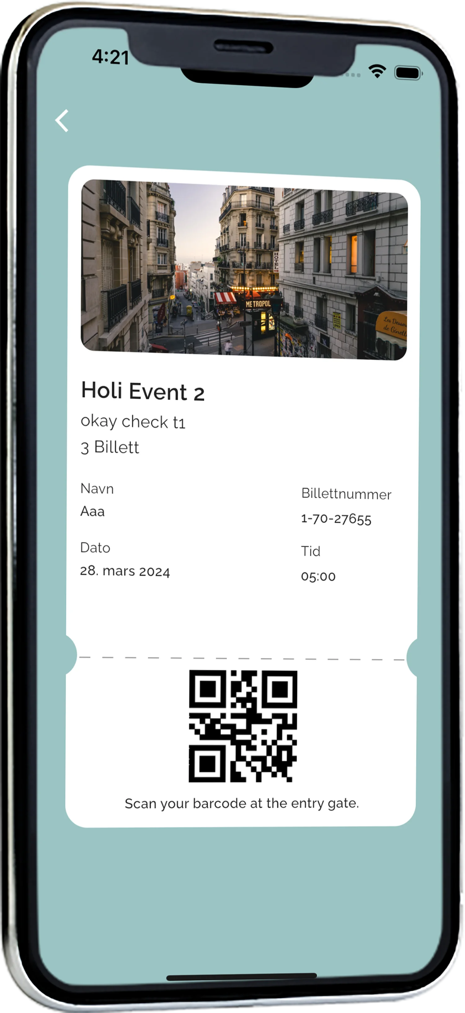 Event App about