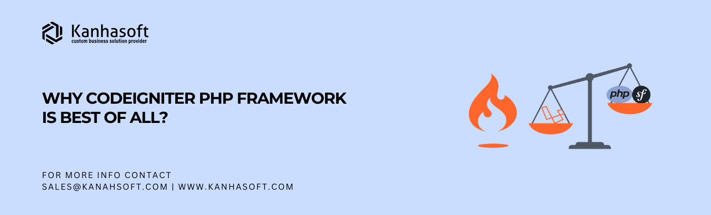 Why CodeIgniter PHP Framework Is Best of All illustrated concept