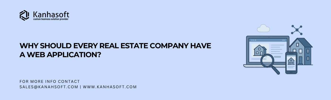 Real estate web application dashboard showing property listings and user interactions