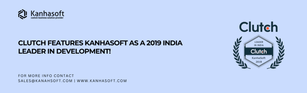 Kanhasoft recognized by Clutch