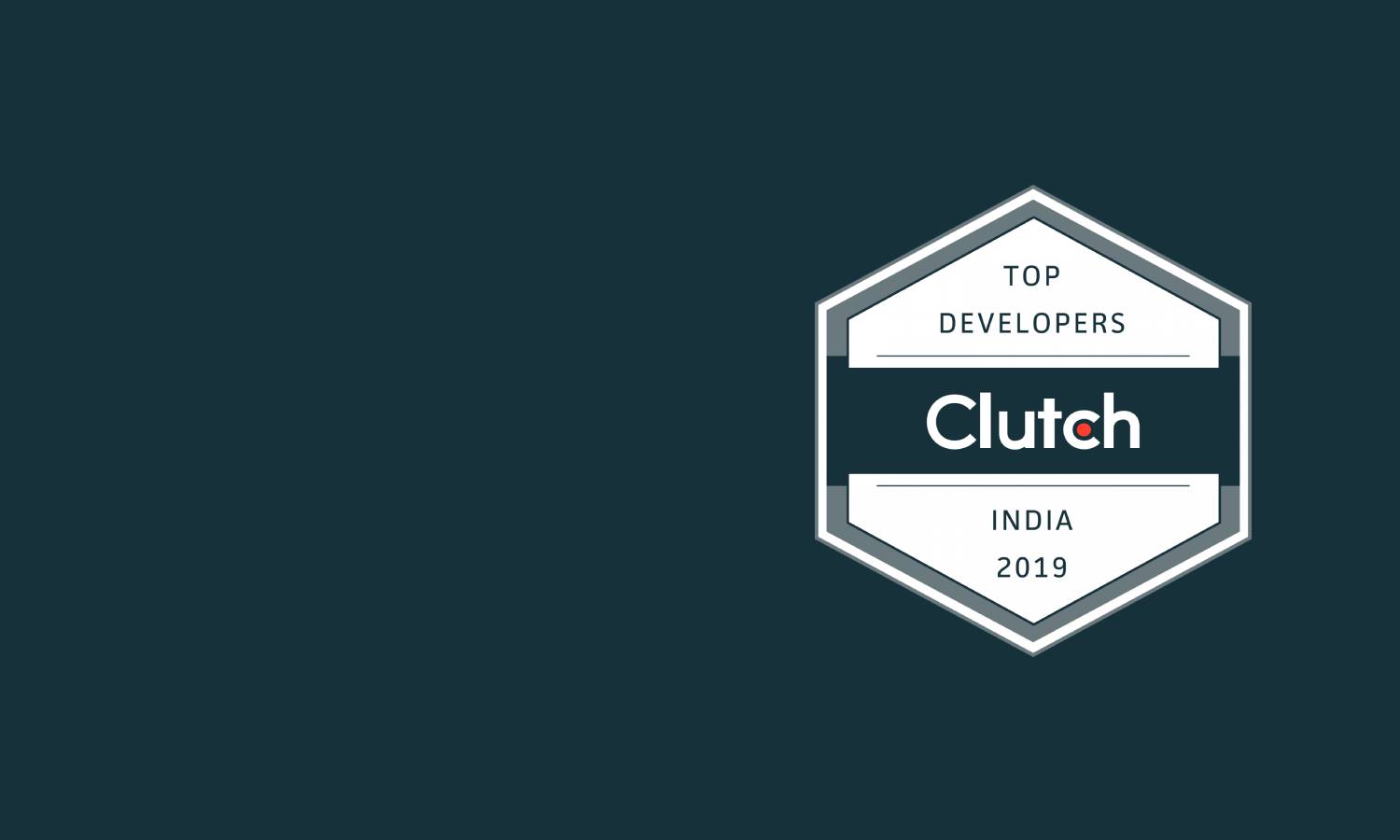 Clutch Top Developers Award 2019 in India