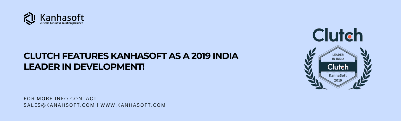 Kanhasoft recognized by Clutch