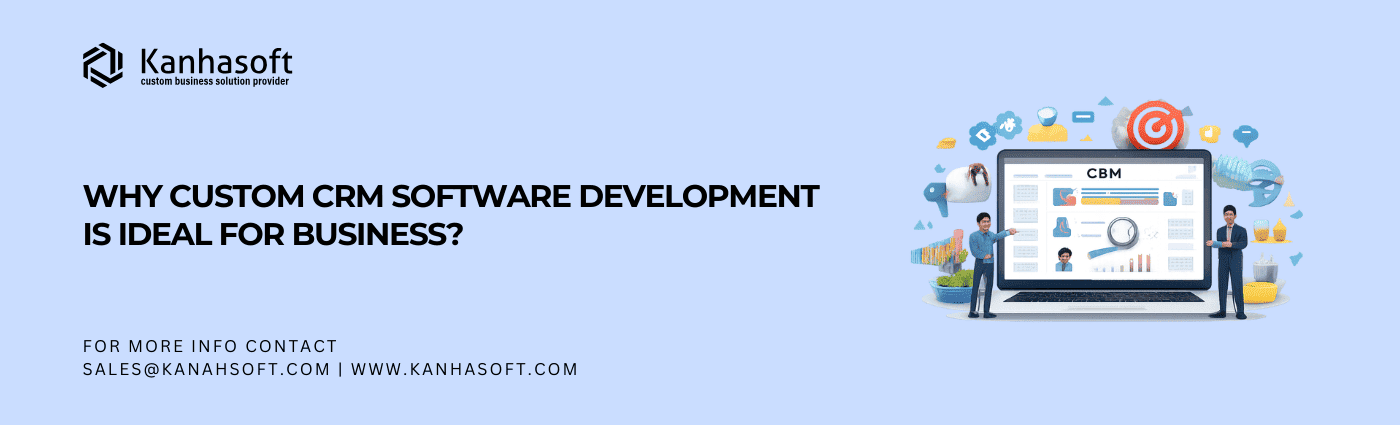 Custom CRM for business with tailored features and automation tools