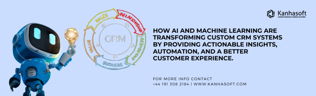 AI and Machine Learning are transforming custom CRM systems