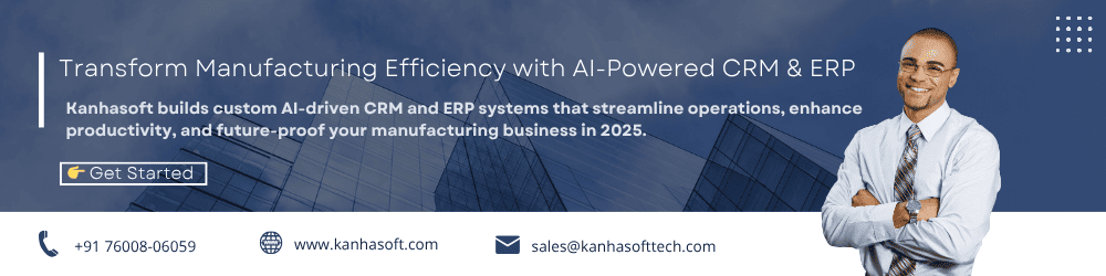 Transform Manufacturing Efficiency with AI-Powered CRM & ERP