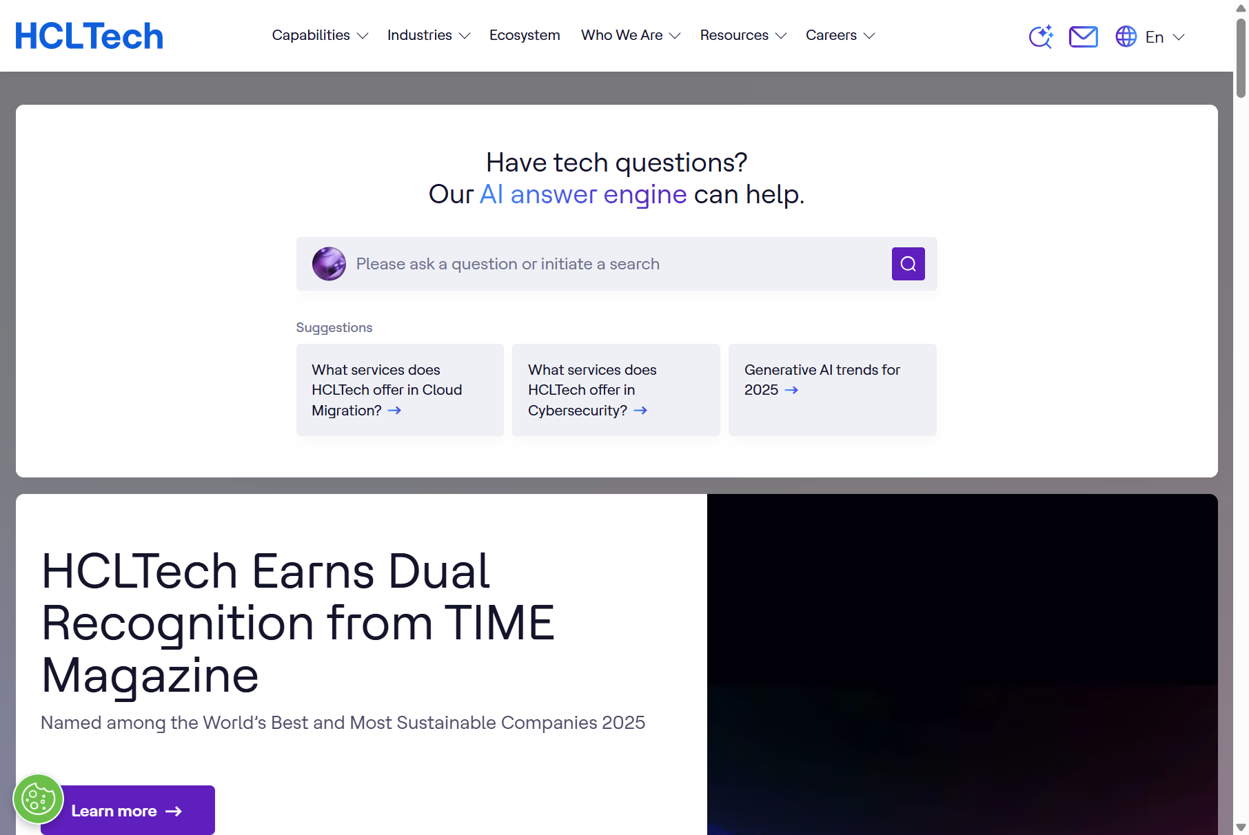 hcltech.com - custom AI software India