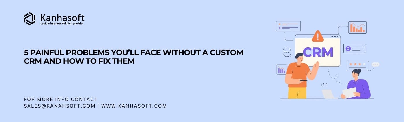 5 Painful ProblemsY oull Face Without a Custom CRM and How to FixThe