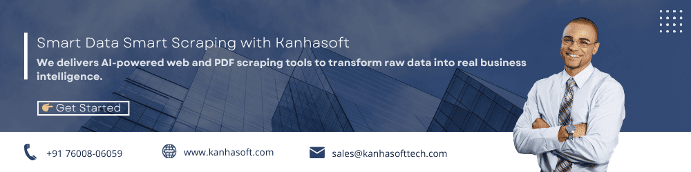 Smart Data Smart Scraping with Kanhasoft