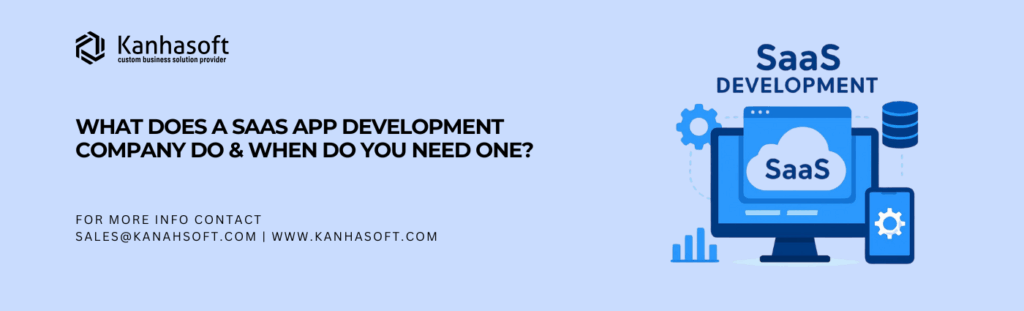 SaaS App Development Company