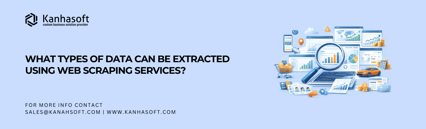 What Types of Data Can Be Extracted Using Web Scraping Services