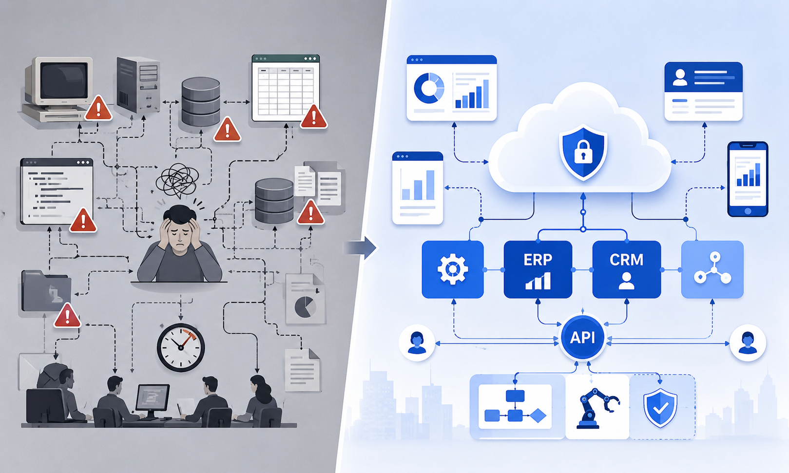  legacy-system-vs-modern-system-comparison