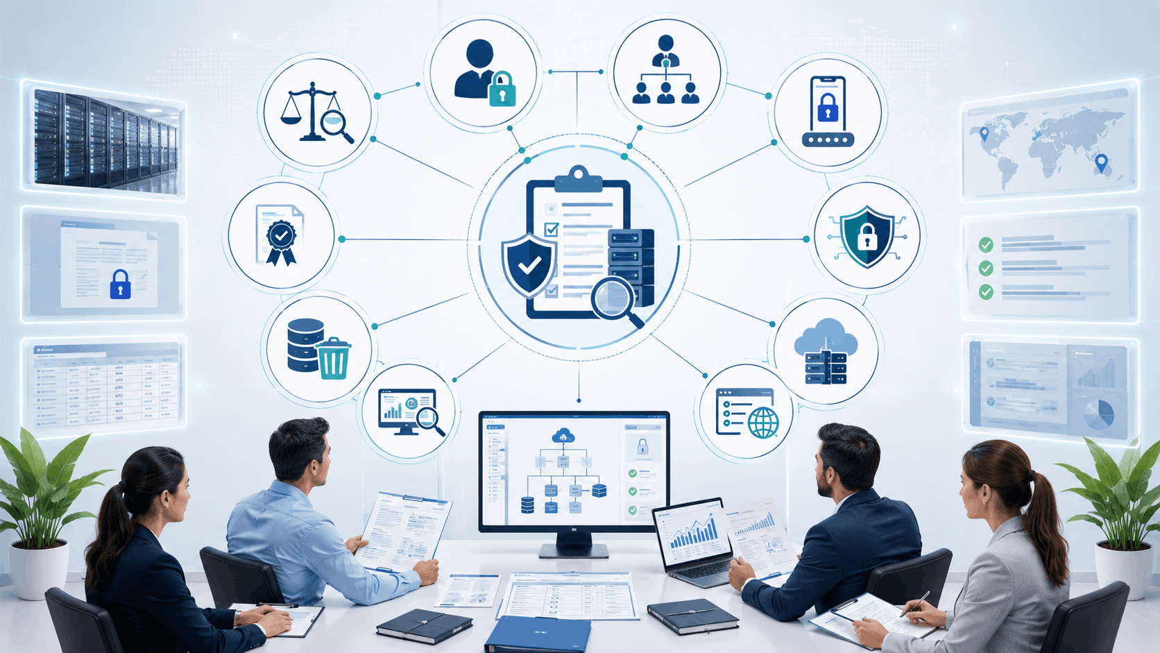 10-point security and compliance checklist for evaluating a web scraping service provider
