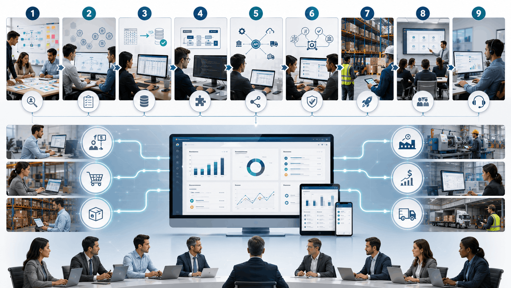 Phased Custom ERP Upgrade Roadmap