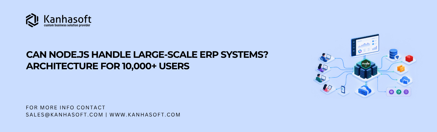Can Node.js Handle Large-Scale ERP Systems Architecture for 10,000+ Users