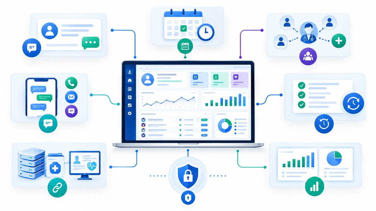 Healthcare CRM software centralized patient relationship management platform